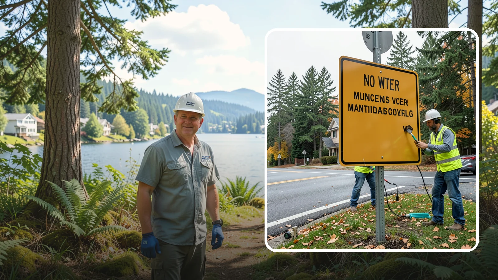 Sign Maintenance in Milton, King County, WA - We provide ongoing sign cleaning, straightening, and repair to keep your inventory legible and compliant.