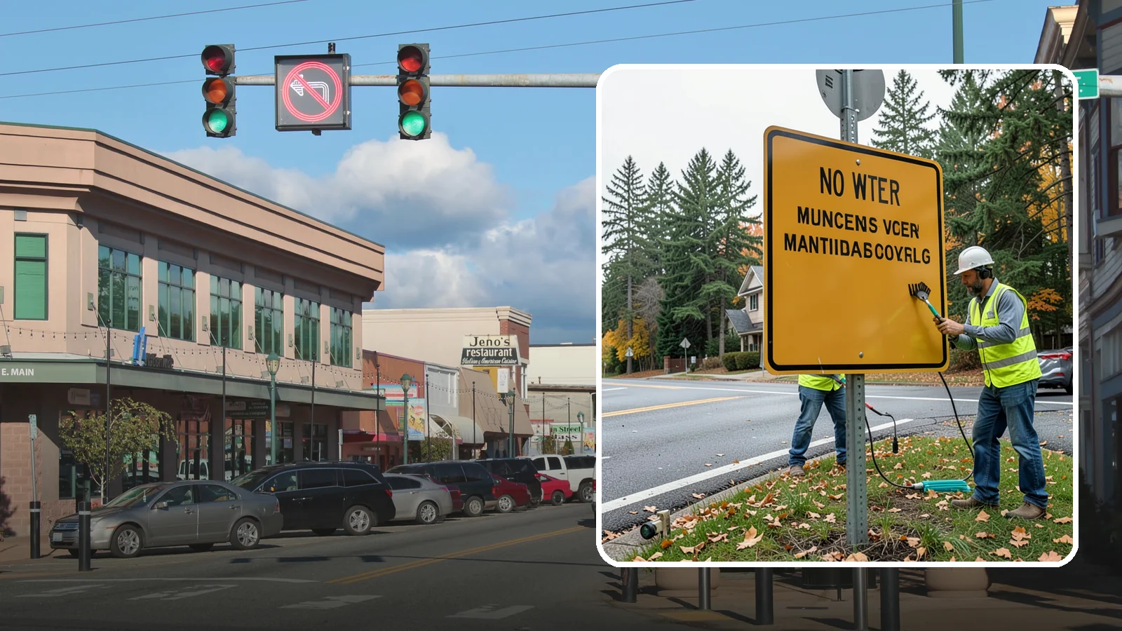 Sign Maintenance in Monroe, Snohomish County, WA - We provide ongoing sign cleaning, straightening, and repair to keep your inventory legible and compliant.