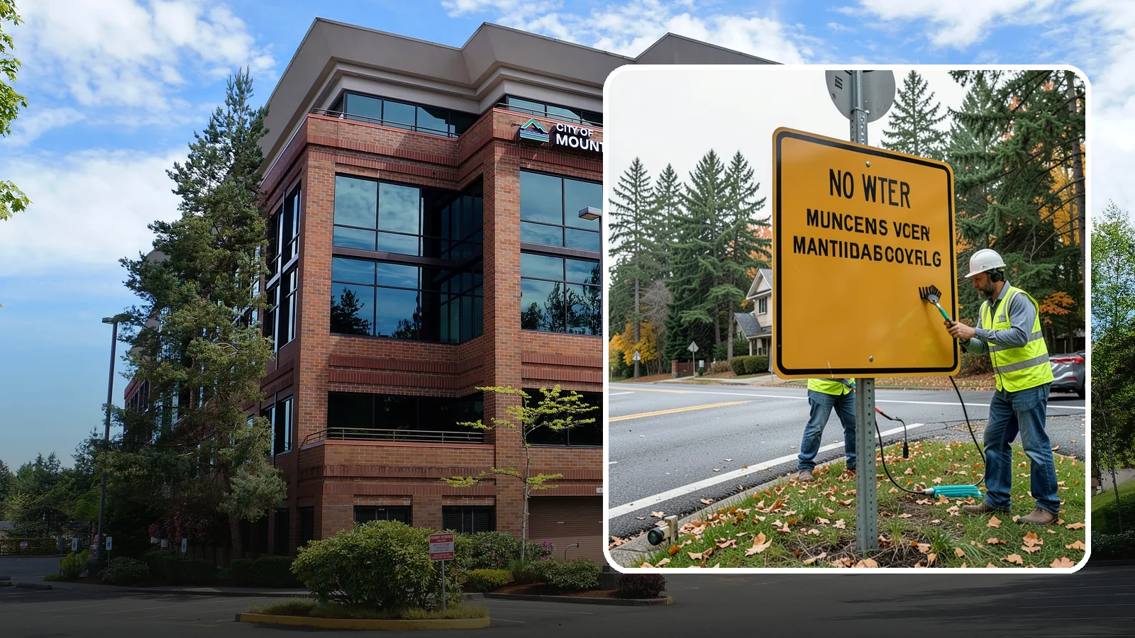 Sign Maintenance in Mountlake Terrace, Snohomish County, WA - We provide ongoing sign cleaning, straightening, and repair to keep your inventory legible and compliant.