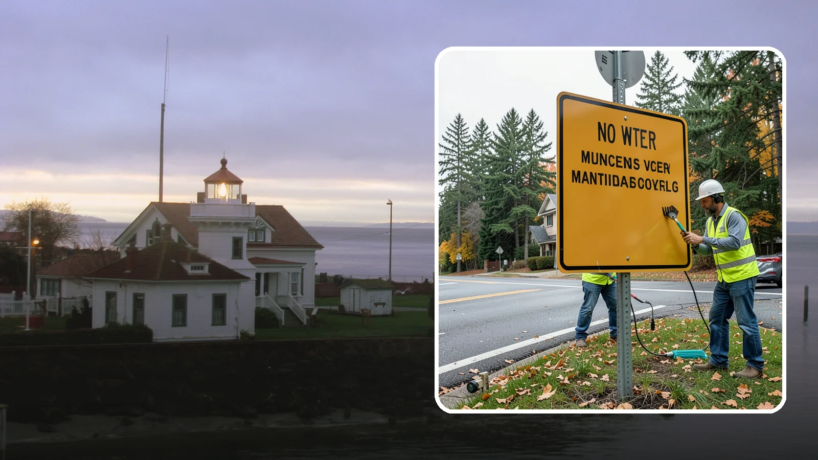Sign Maintenance in Mukilteo, Snohomish County, WA - We provide ongoing sign cleaning, straightening, and repair to keep your inventory legible and compliant.