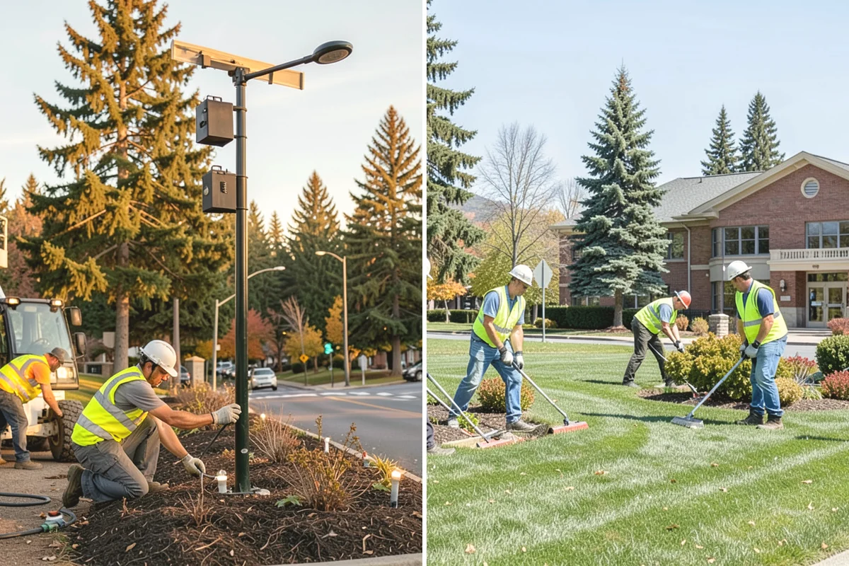 Sign Maintenance in North Bend, King County, WA - Establish an inspection route or intake knockdown reports