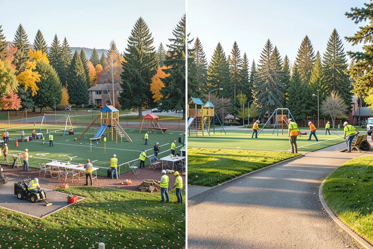 Sign Maintenance in Redmond, King County, WA - Establish an inspection route or intake knockdown reports