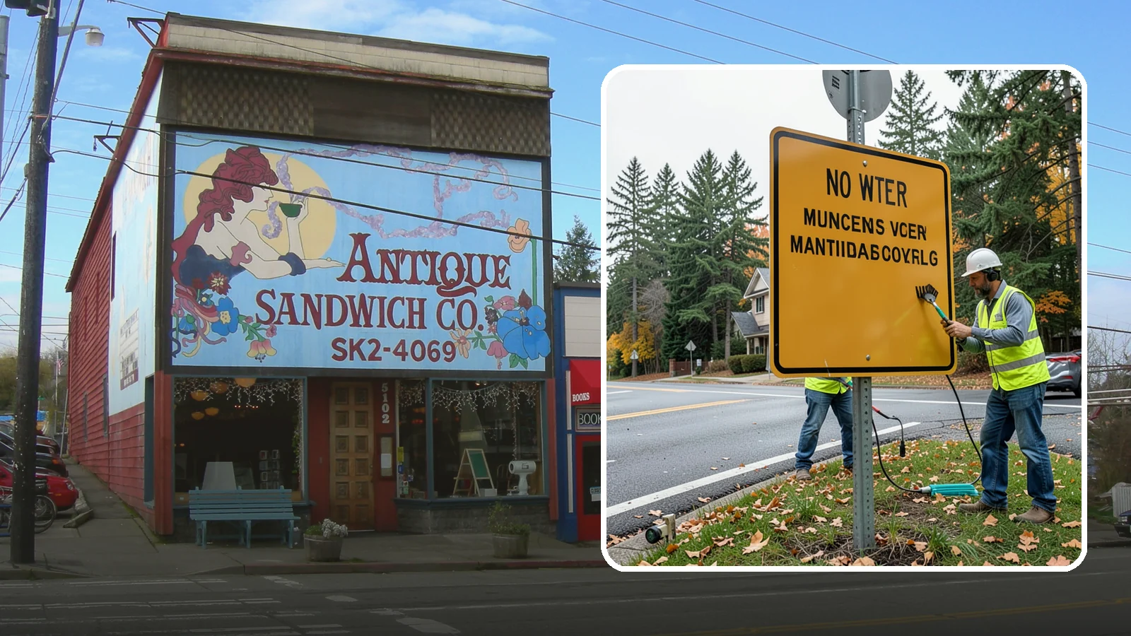Sign Maintenance in Ruston, Pierce County, WA - We provide ongoing sign cleaning, straightening, and repair to keep your inventory legible and compliant.
