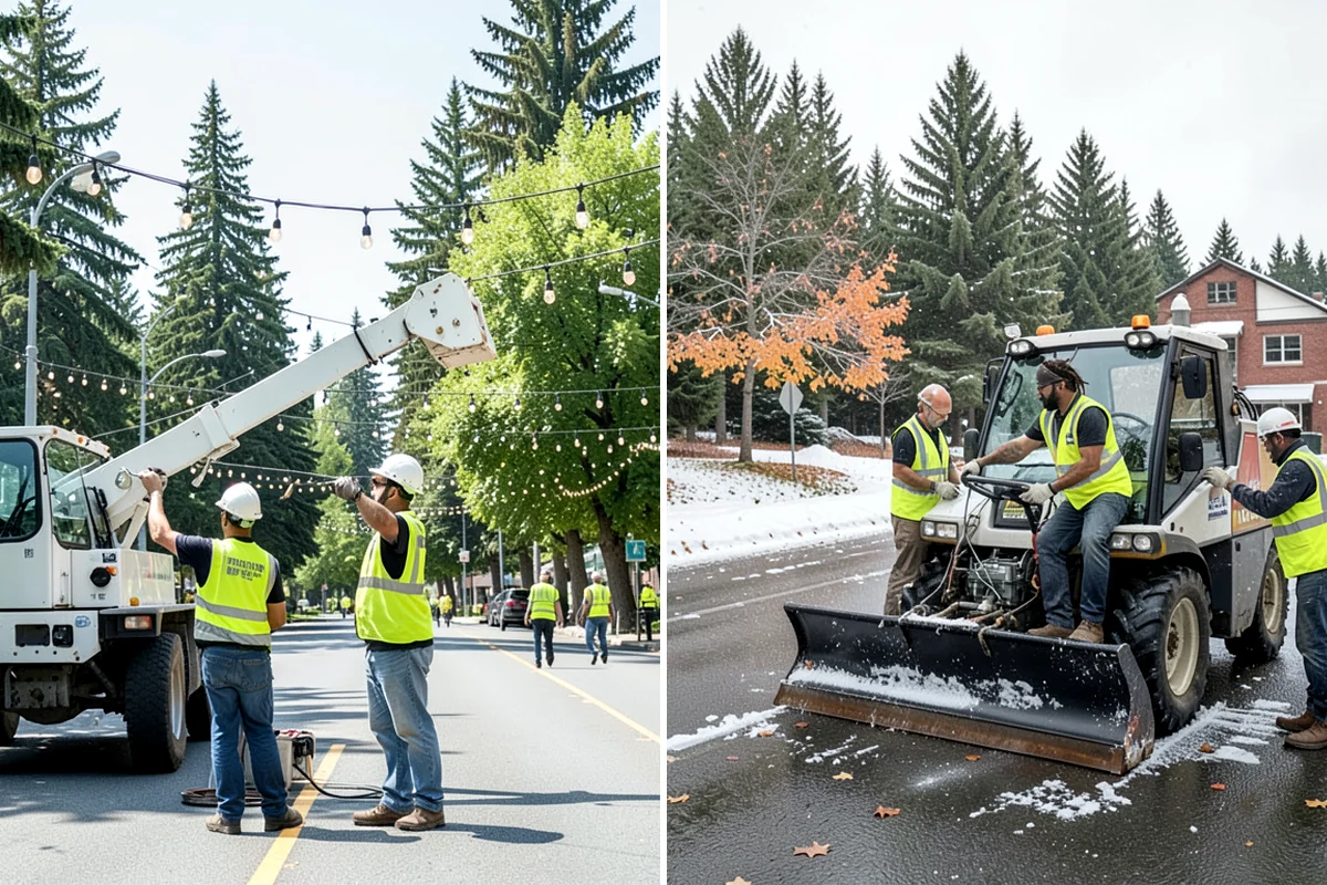 Sign Maintenance in Shoreline, King County, WA - Establish an inspection route or intake knockdown reports