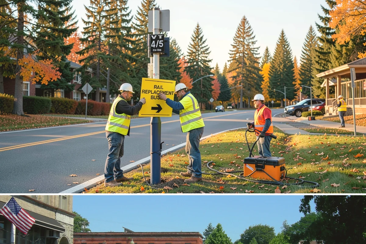Sign Maintenance in Snohomish, Snohomish County, WA - Biological growth accelerates through the wet fall and winter, making those seasons a priority for cleaning, while straightening...