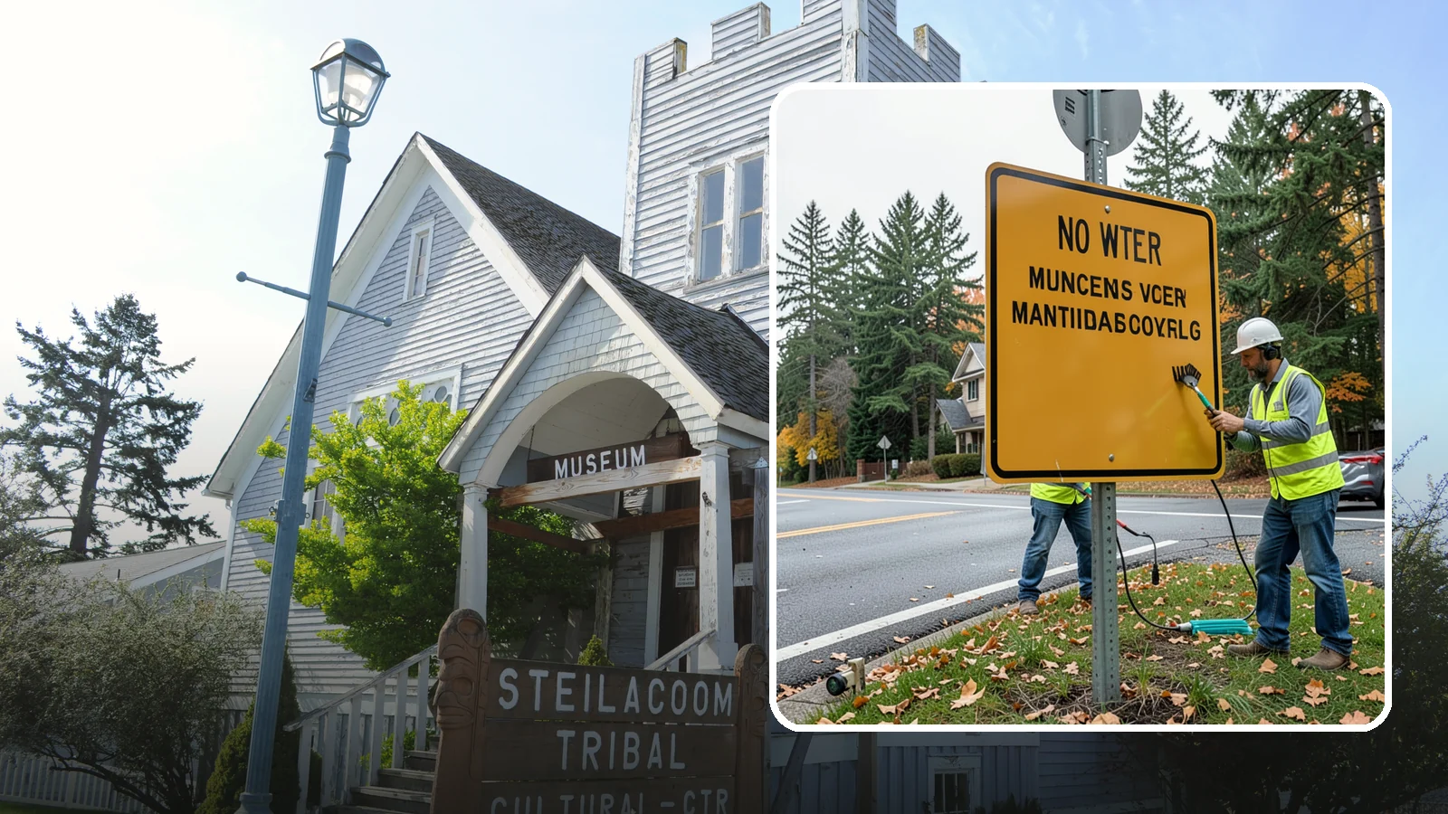 Sign Maintenance in Steilacoom, Pierce County, WA - We provide ongoing sign cleaning, straightening, and repair to keep your inventory legible and compliant.