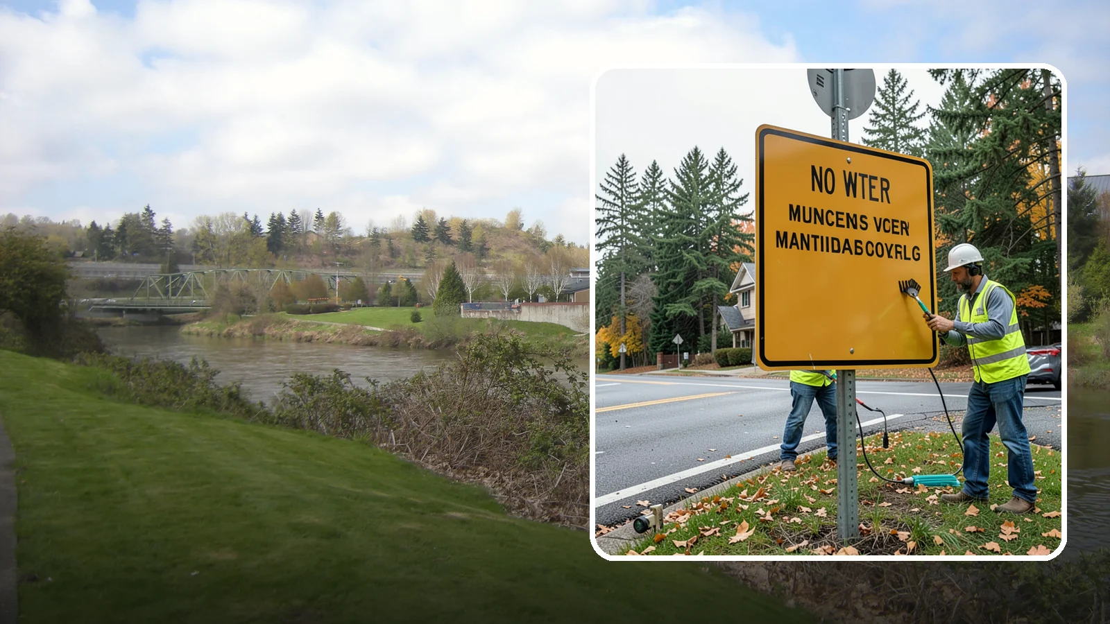 Sign Maintenance in Tukwila, King County, WA - We provide ongoing sign cleaning, straightening, and repair to keep your inventory legible and compliant.