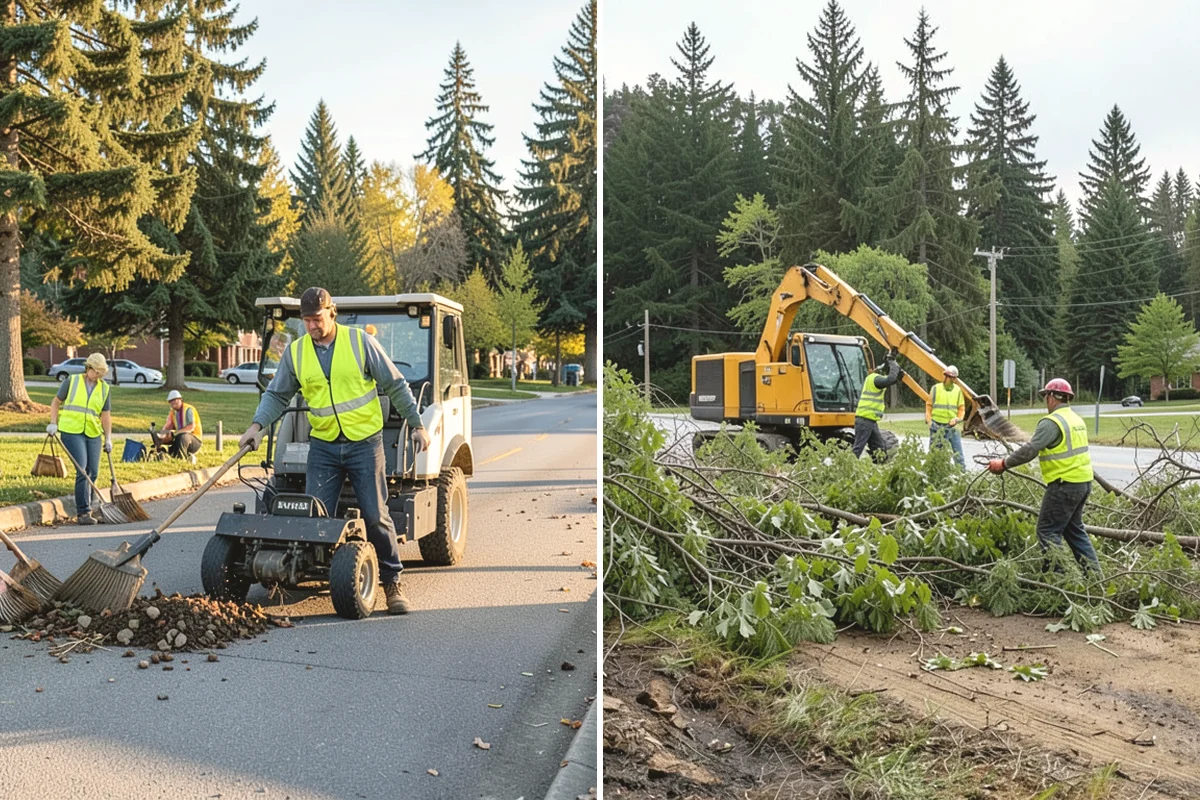 Sign Maintenance in Tukwila, King County, WA - Establish an inspection route or intake knockdown reports