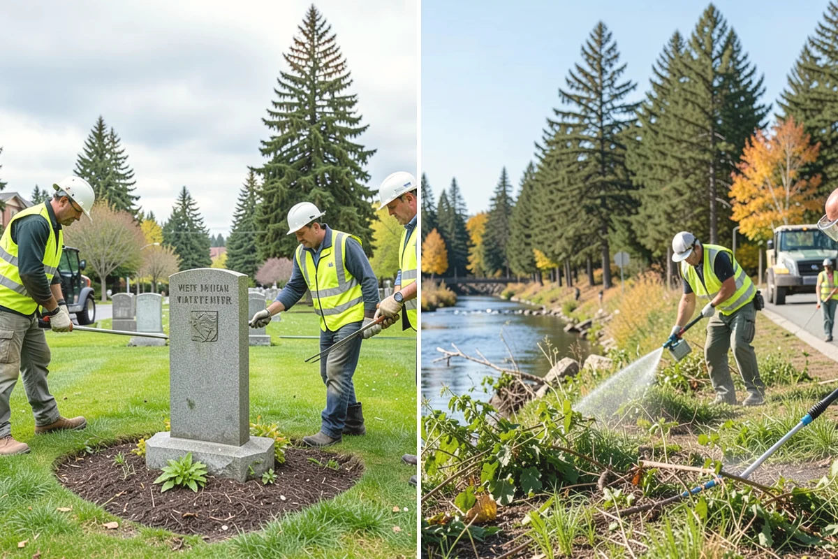 Sign Maintenance in University Place, Pierce County, WA - Establish an inspection route or intake knockdown reports