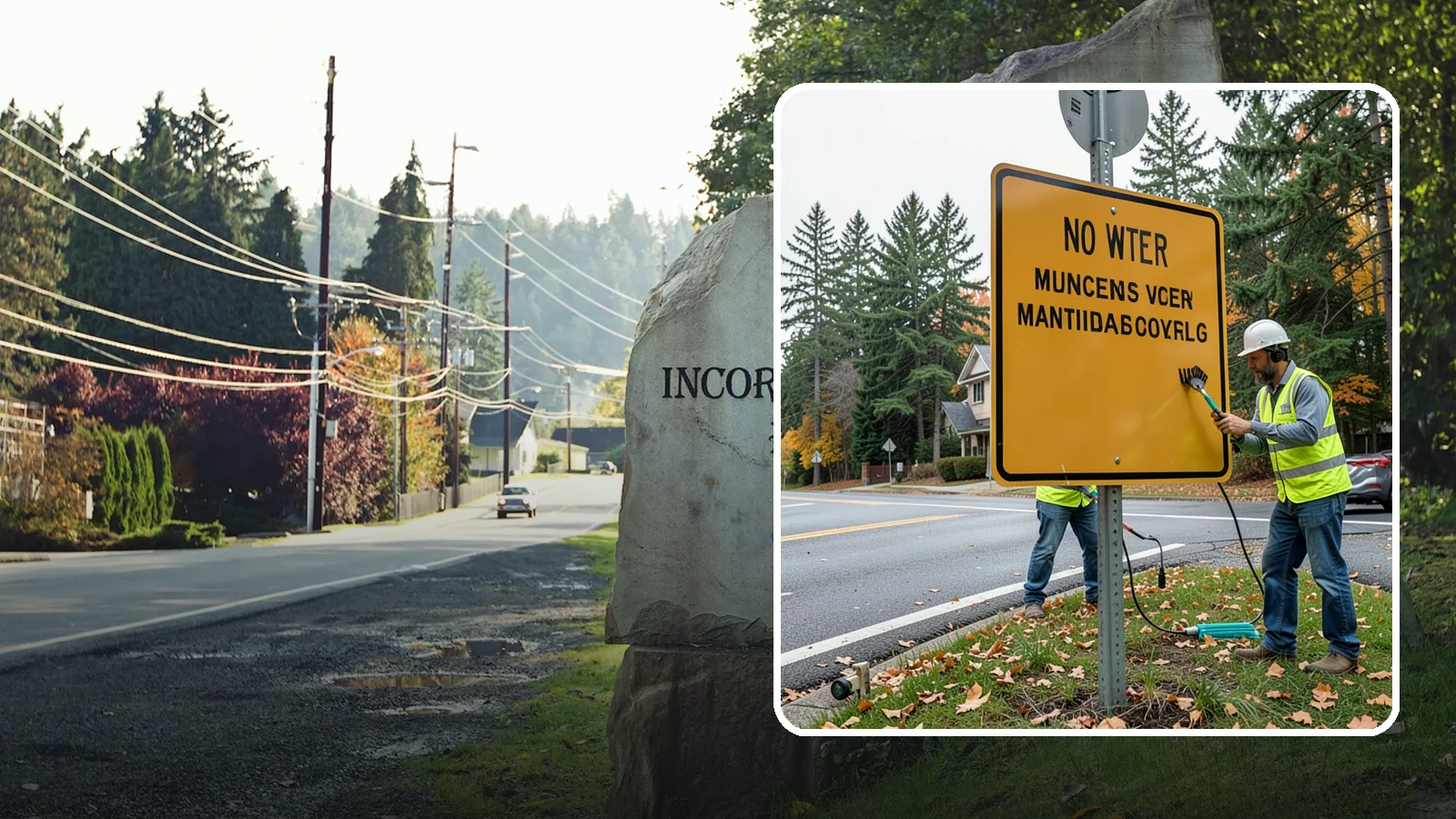 Sign Maintenance in Wilkeson, Pierce County, WA - We provide ongoing sign cleaning, straightening, and repair to keep your inventory legible and compliant.