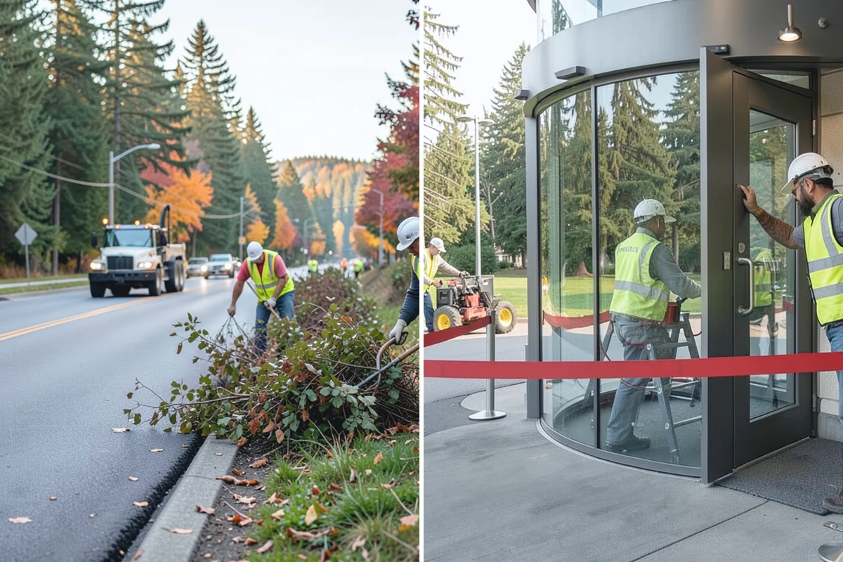 Sign Maintenance in Wilkeson, Pierce County, WA - Establish an inspection route or intake knockdown reports