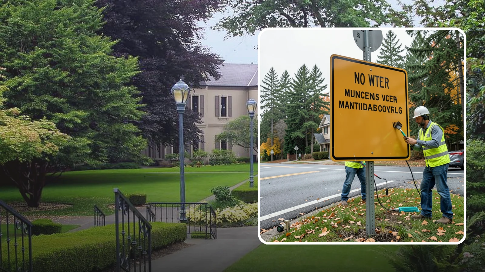 Sign Maintenance in Woodinville, King County, WA - We provide ongoing sign cleaning, straightening, and repair to keep your inventory legible and compliant.