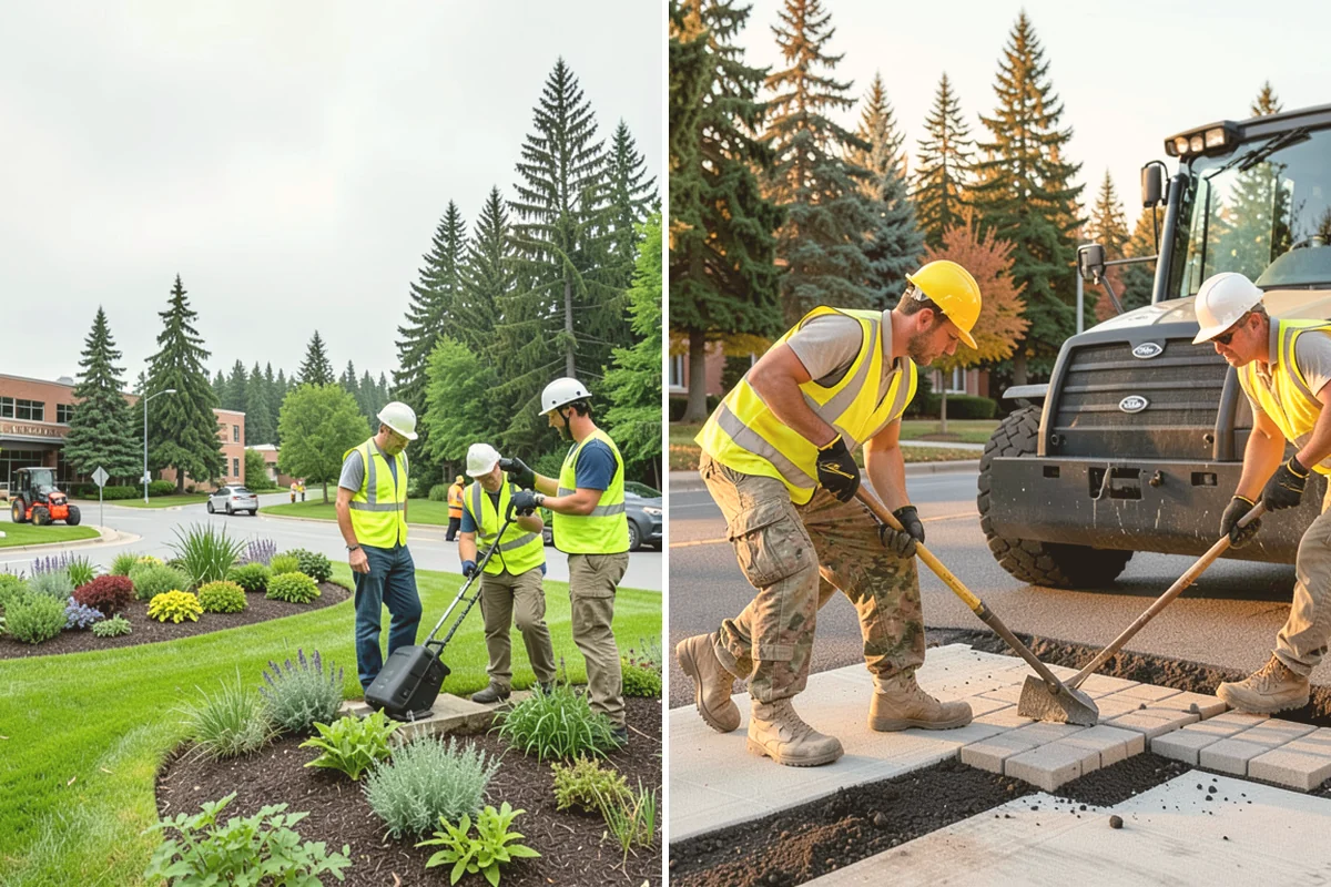 Sign Post Installation in Bothell, King County, WA - Confirm post type, depth, and foundation method for the site