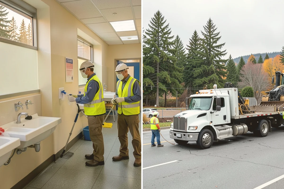 Sign Post Installation in Brier, Snohomish County, WA - Confirm post type, depth, and foundation method for the site