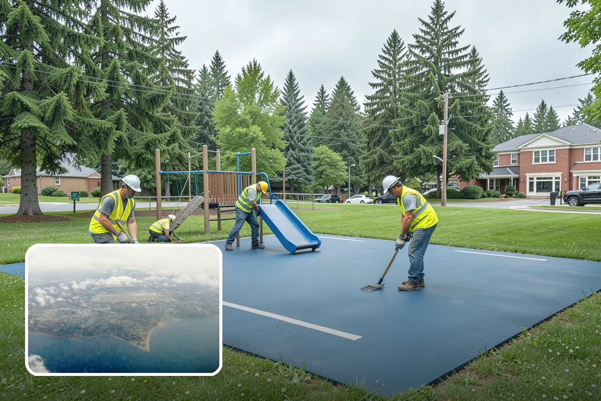 Sign Post Installation in Burien, King County, WA - Provides a stable, plumb foundation matched to soil and load