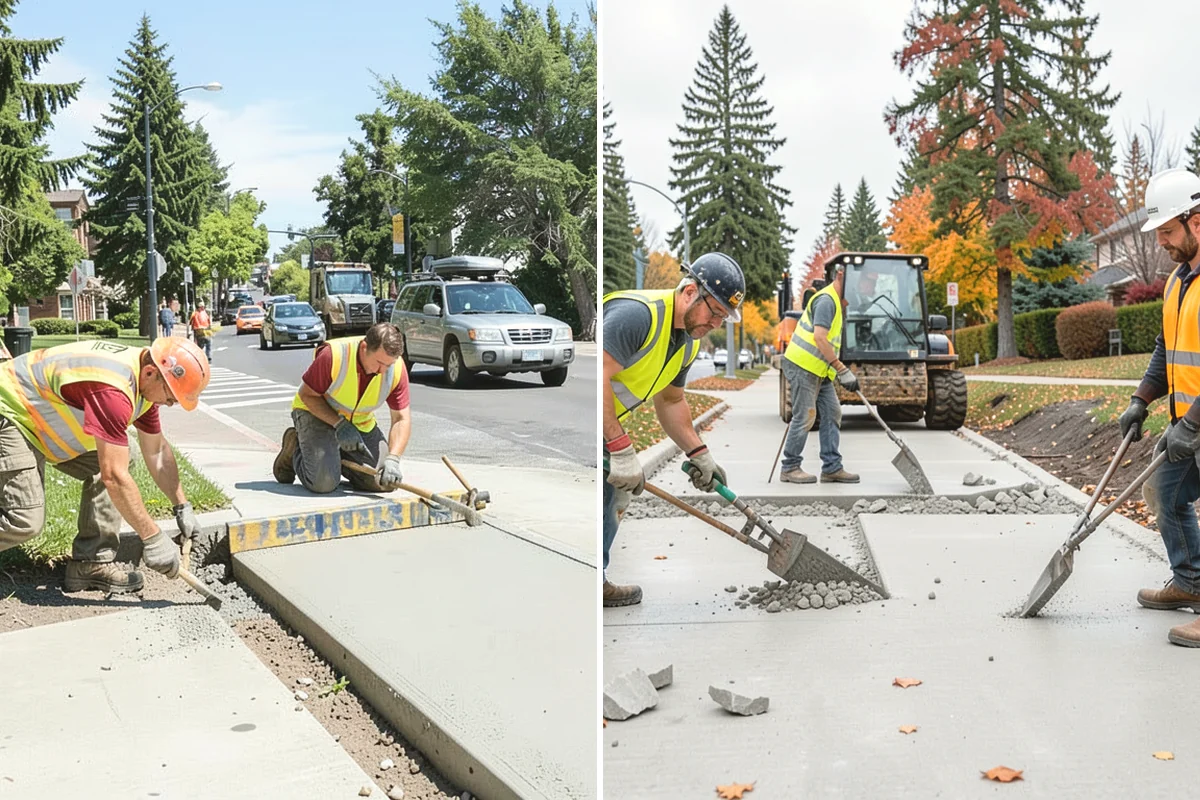 Sign Post Installation in Burien, King County, WA - Confirm post type, depth, and foundation method for the site