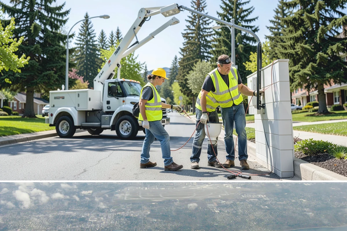 Sign Post Installation in Burien, King County, WA - Post setting is performed year-round, though driven and concrete-set foundations cure and seat best outside the wettest months.