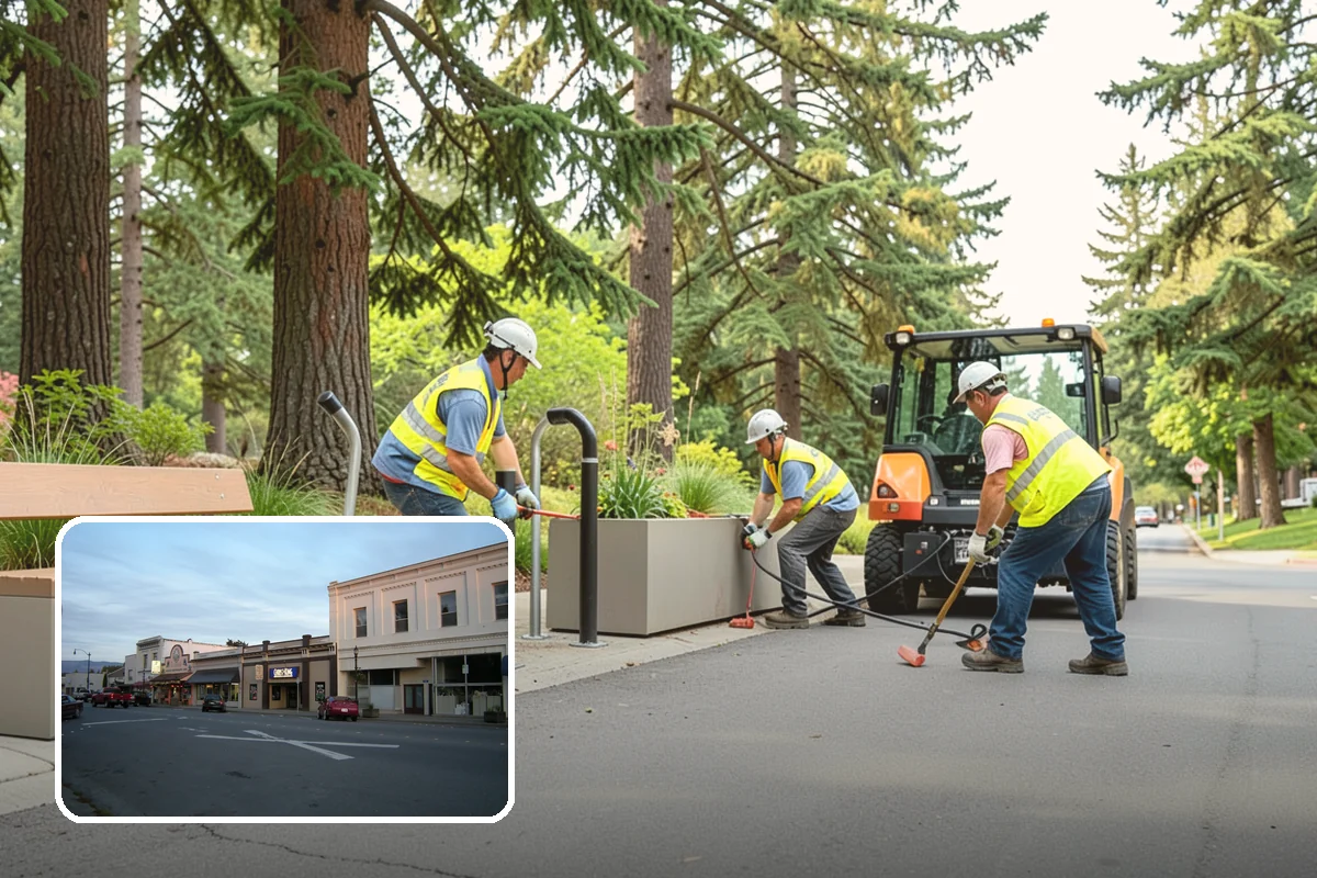 Sign Post Installation in Burlington, Skagit County, WA - Provides a stable, plumb foundation matched to soil and load