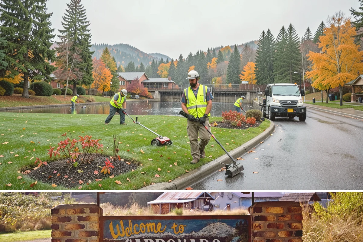 Sign Post Installation in Carbonado, Pierce County, WA - Post setting is performed year-round, though driven and concrete-set foundations cure and seat best outside the wettest months.