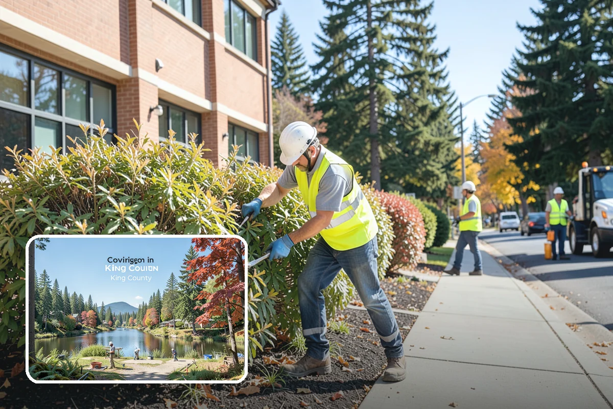 Sign Post Installation in Covington, King County, WA - Provides a stable, plumb foundation matched to soil and load
