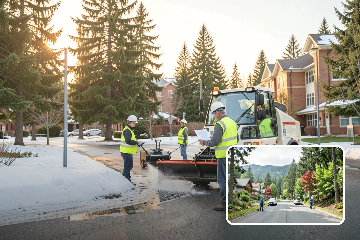 Sign Post Installation in Darrington, Snohomish County, WA - Provides a stable, plumb foundation matched to soil and load