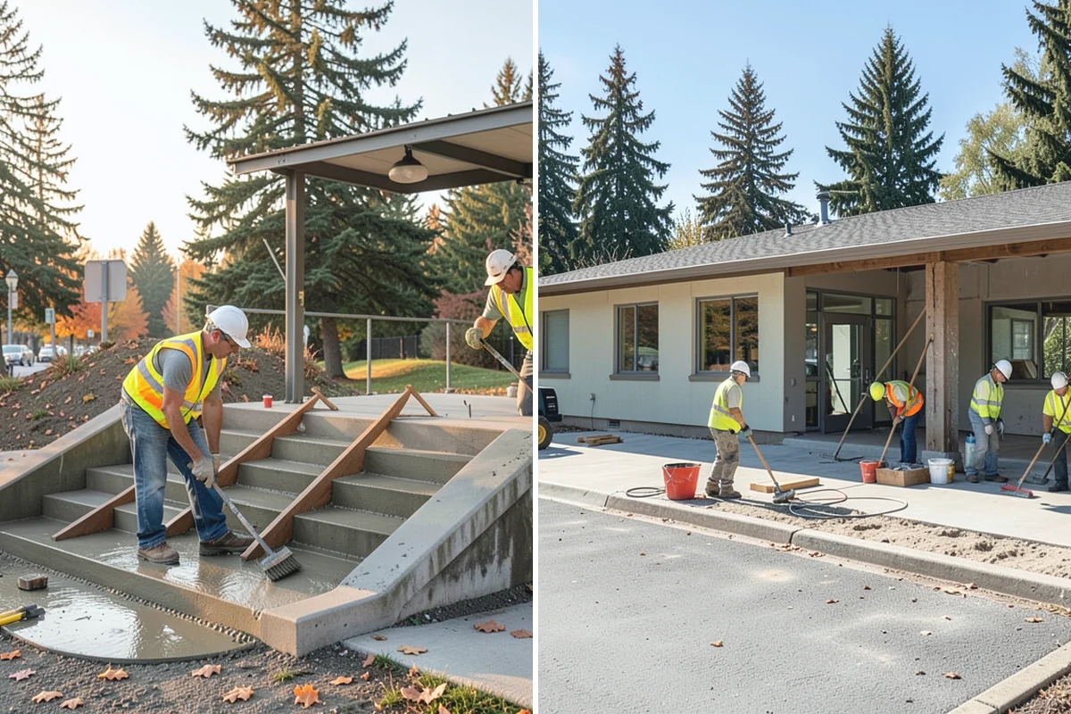 Sign Post Installation in Darrington, Snohomish County, WA - Confirm post type, depth, and foundation method for the site