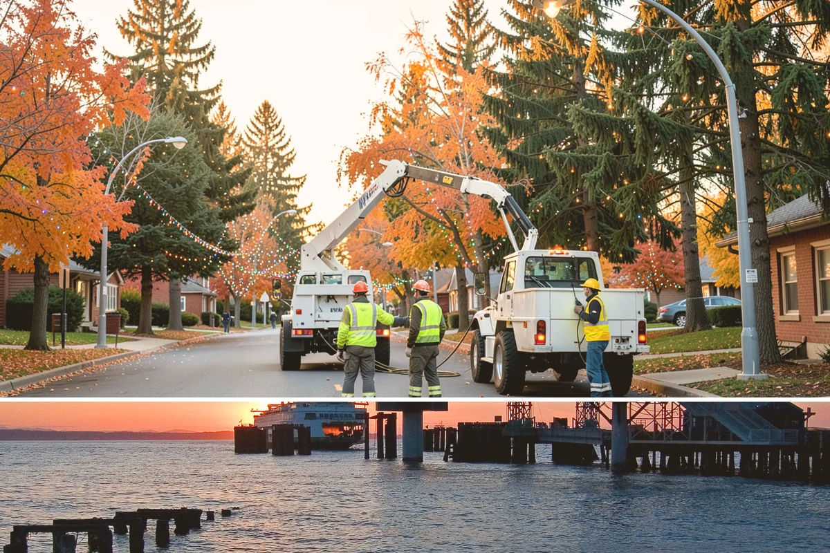 Sign Post Installation in Edmonds, Snohomish County, WA - Post setting is performed year-round, though driven and concrete-set foundations cure and seat best outside the wettest months.