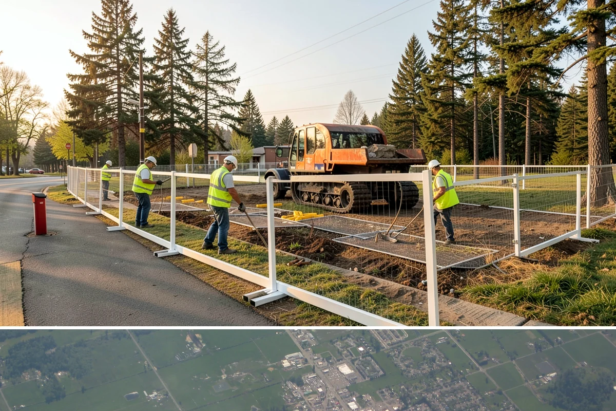 Sign Post Installation in Enumclaw, King County, WA - Post setting is performed year-round, though driven and concrete-set foundations cure and seat best outside the wettest months.