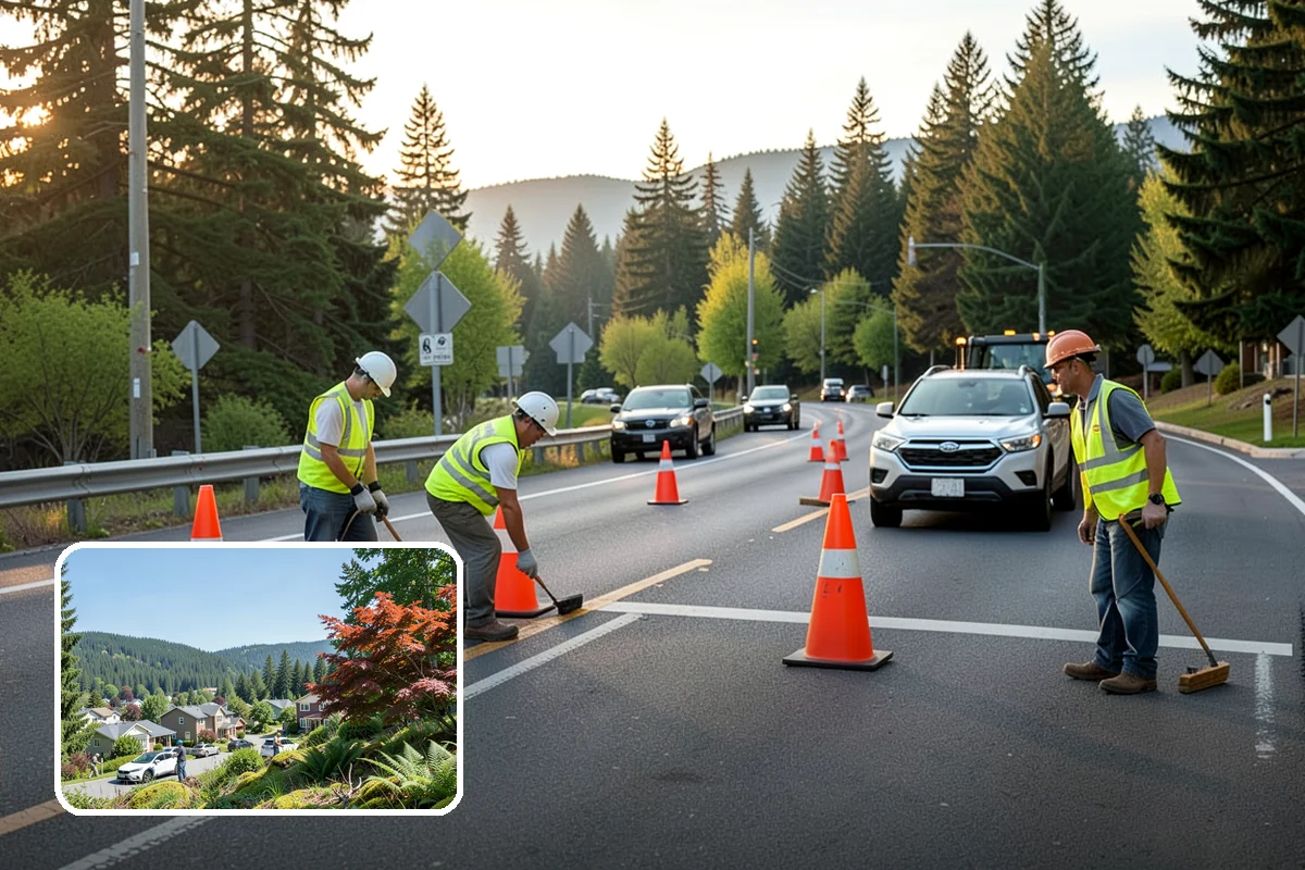 Sign Post Installation in Index, Snohomish County, WA - Provides a stable, plumb foundation matched to soil and load