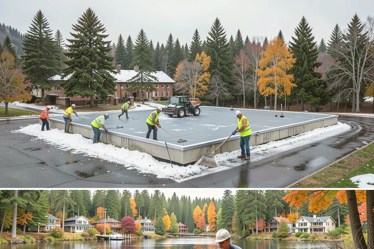 Sign Post Installation in La Conner, Skagit County, WA - Post setting is performed year-round, though driven and concrete-set foundations cure and seat best outside the wettest months.