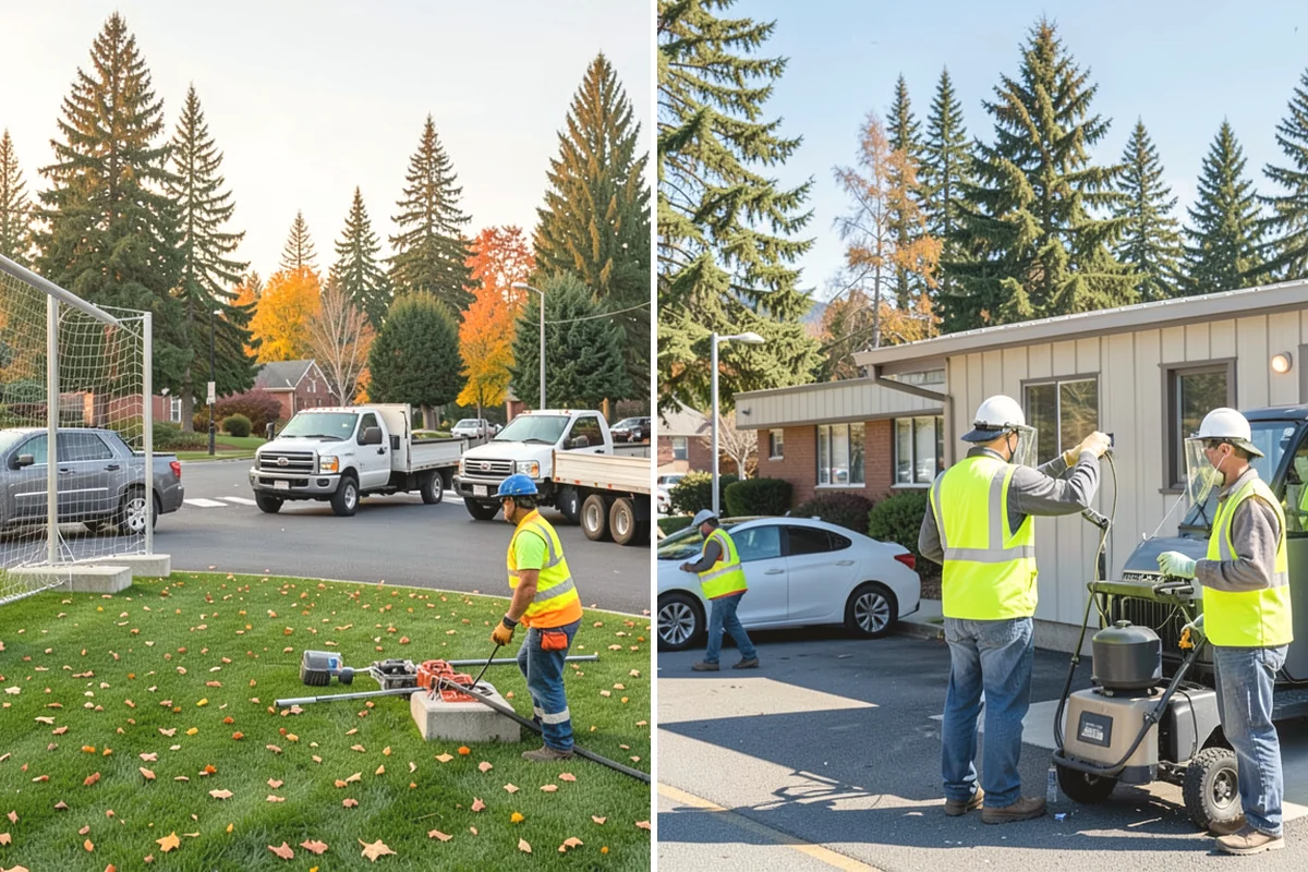 Sign Post Installation in Lake Stevens, Snohomish County, WA - Confirm post type, depth, and foundation method for the site