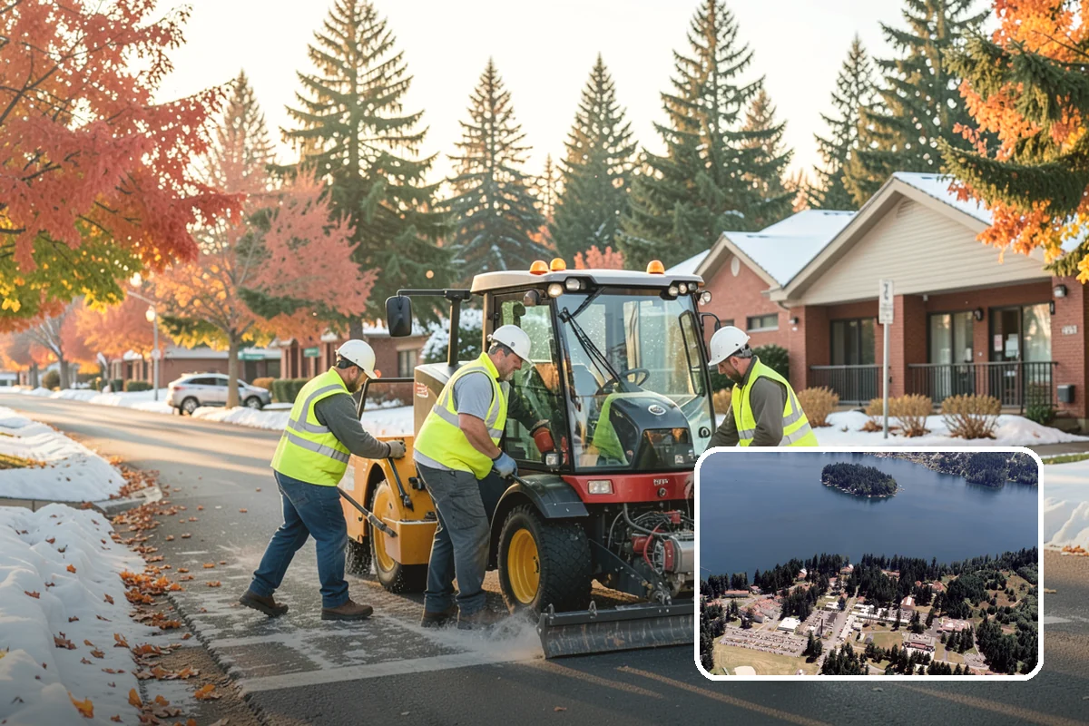 Sign Post Installation in Lakewood, Pierce County, WA - Provides a stable, plumb foundation matched to soil and load