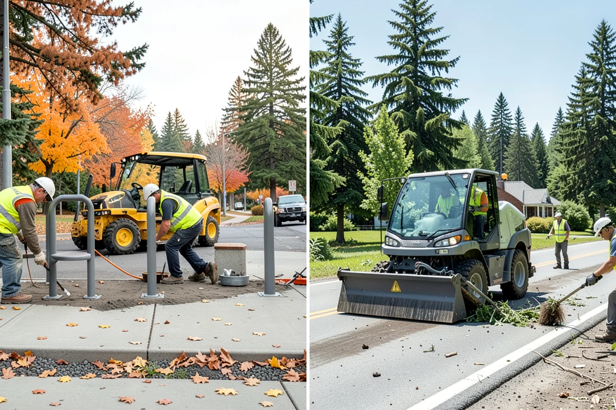 Sign Post Installation in Lyman, Skagit County, WA - Confirm post type, depth, and foundation method for the site