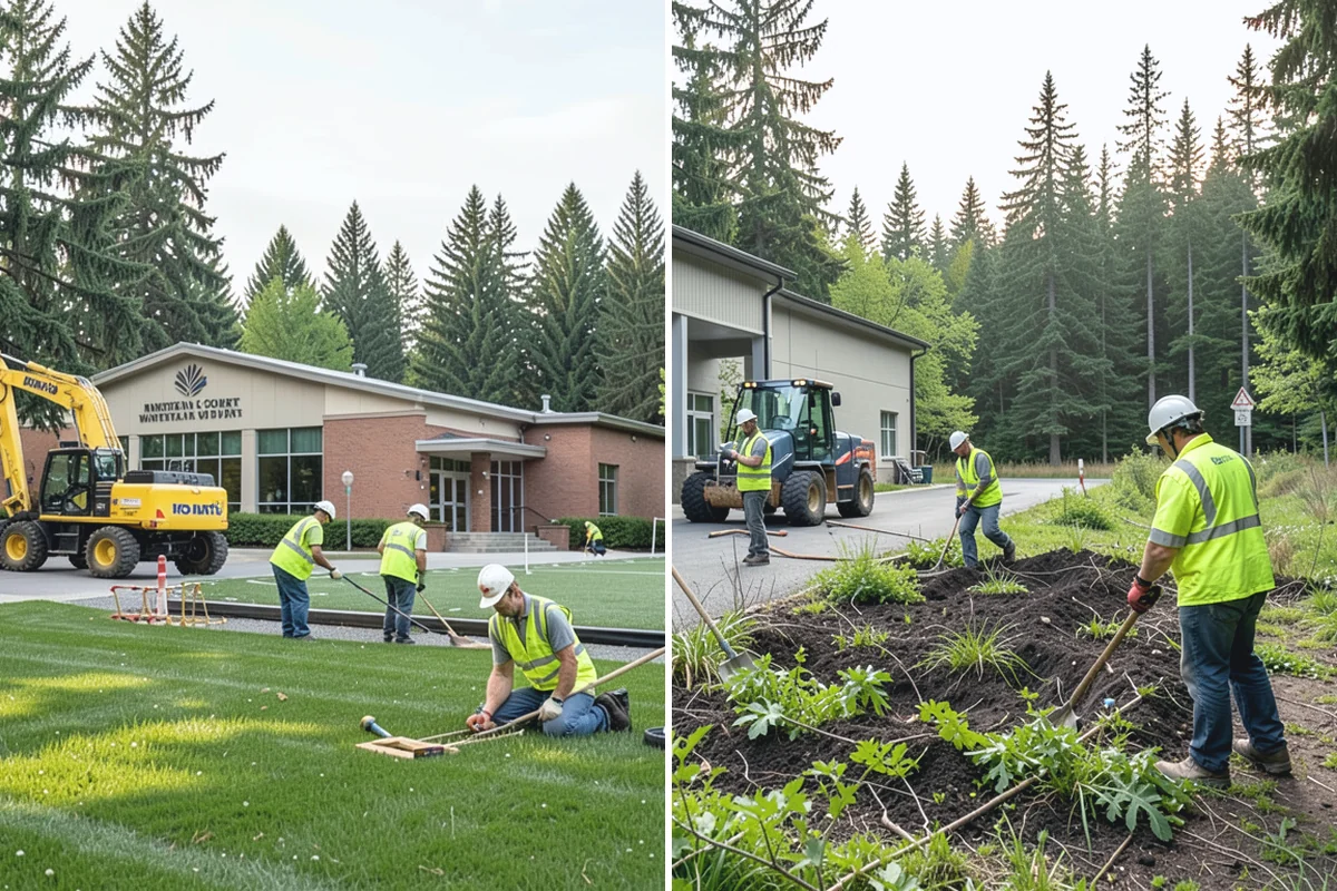 Sign Post Installation in Marysville, Snohomish County, WA - Confirm post type, depth, and foundation method for the site