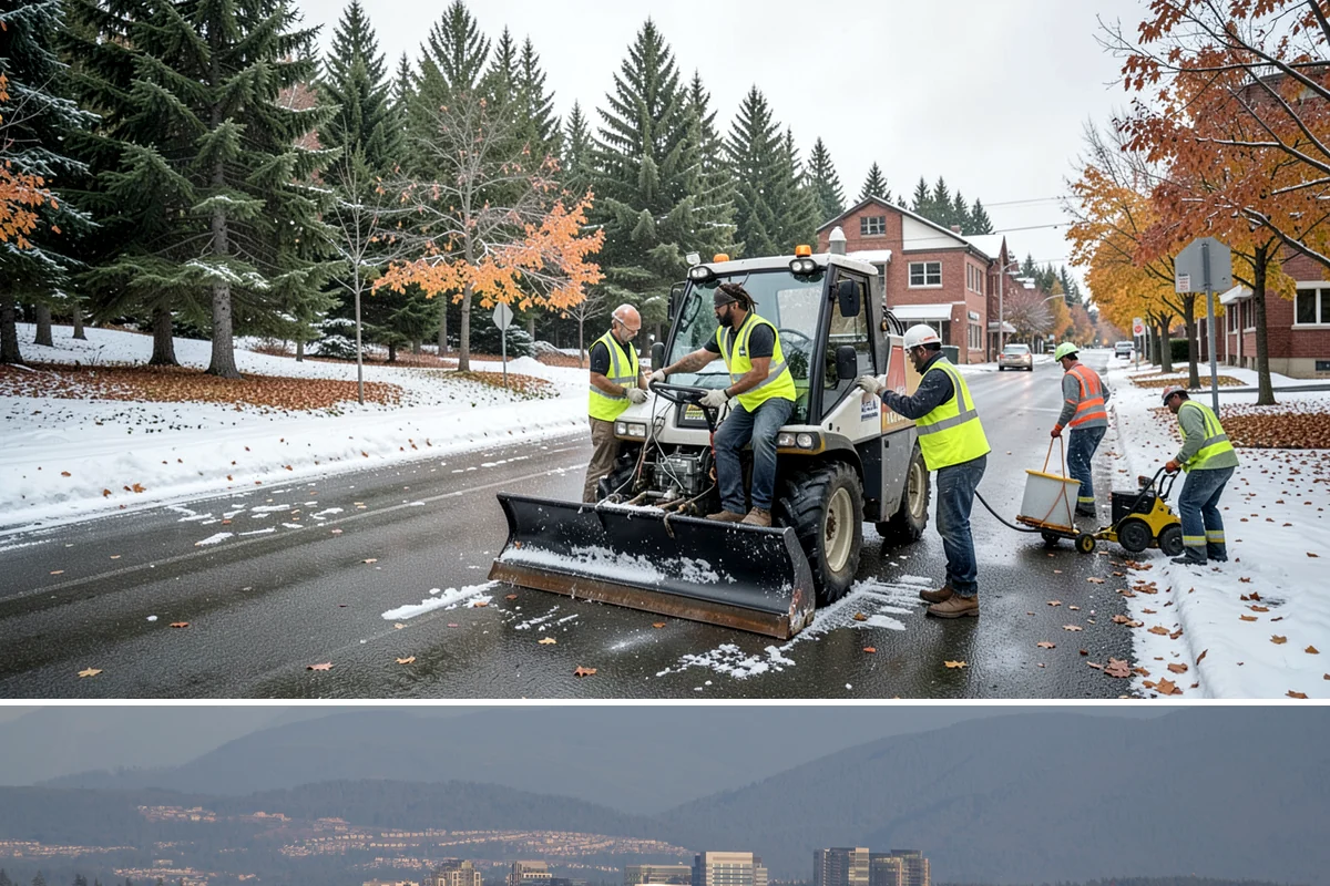Sign Post Installation in Medina, King County, WA - Post setting is performed year-round, though driven and concrete-set foundations cure and seat best outside the wettest months.