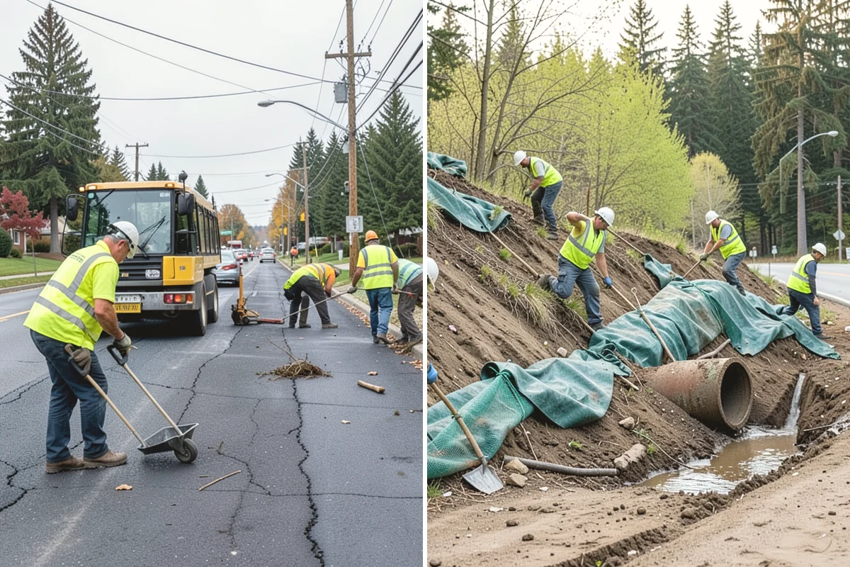 Sign Post Installation in Mercer Island, King County, WA - Confirm post type, depth, and foundation method for the site
