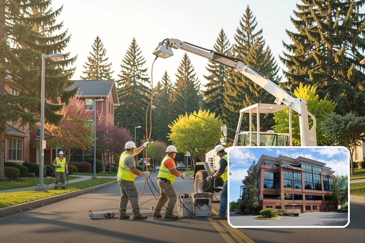 Sign Post Installation in Mountlake Terrace, Snohomish County, WA - Provides a stable, plumb foundation matched to soil and load