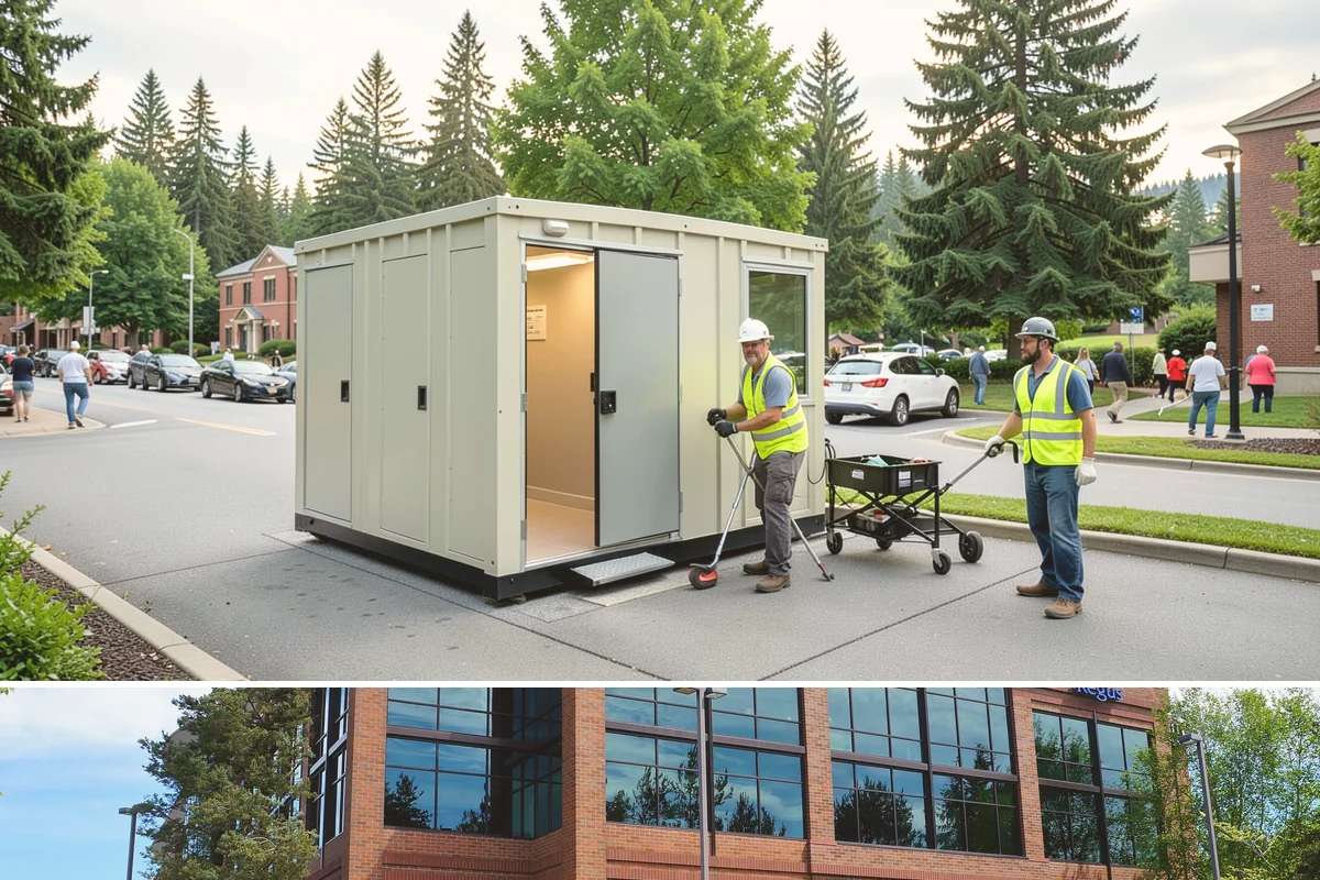 Sign Post Installation in Mountlake Terrace, Snohomish County, WA - Post setting is performed year-round, though driven and concrete-set foundations cure and seat best outside the wettest months.