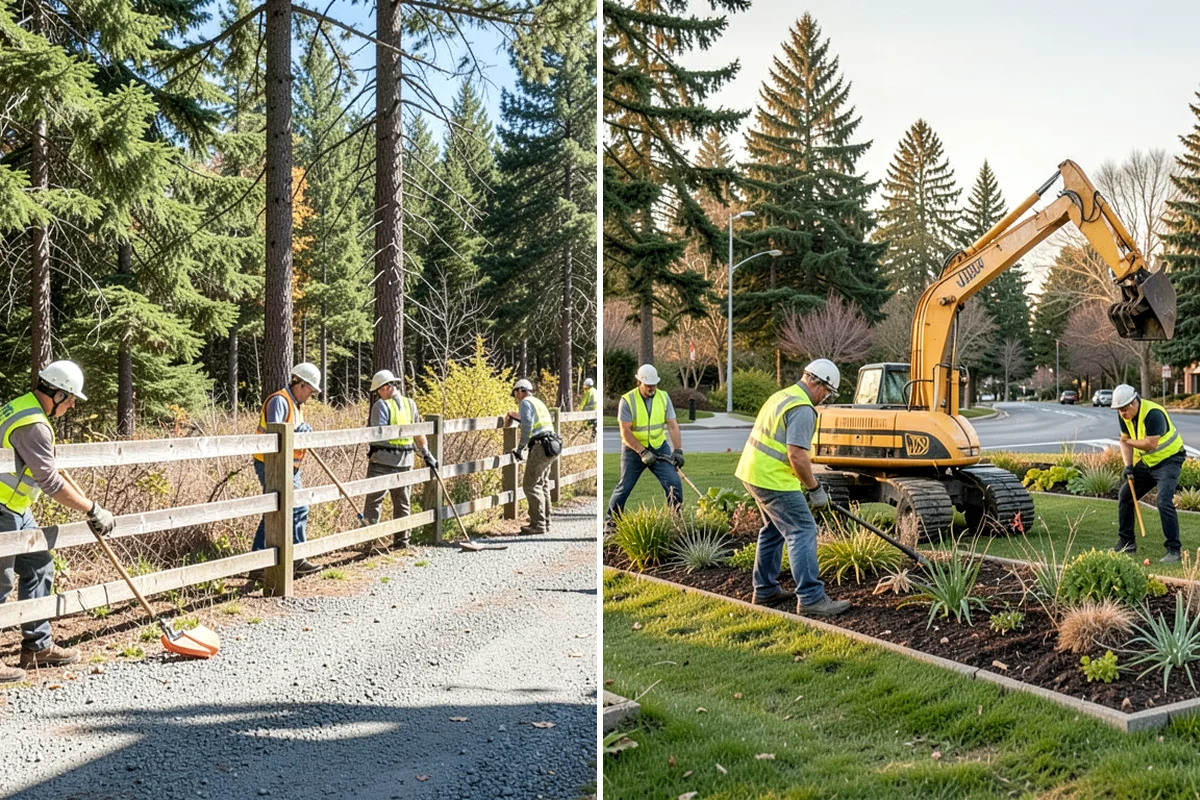Sign Post Installation in Normandy Park, King County, WA - Confirm post type, depth, and foundation method for the site