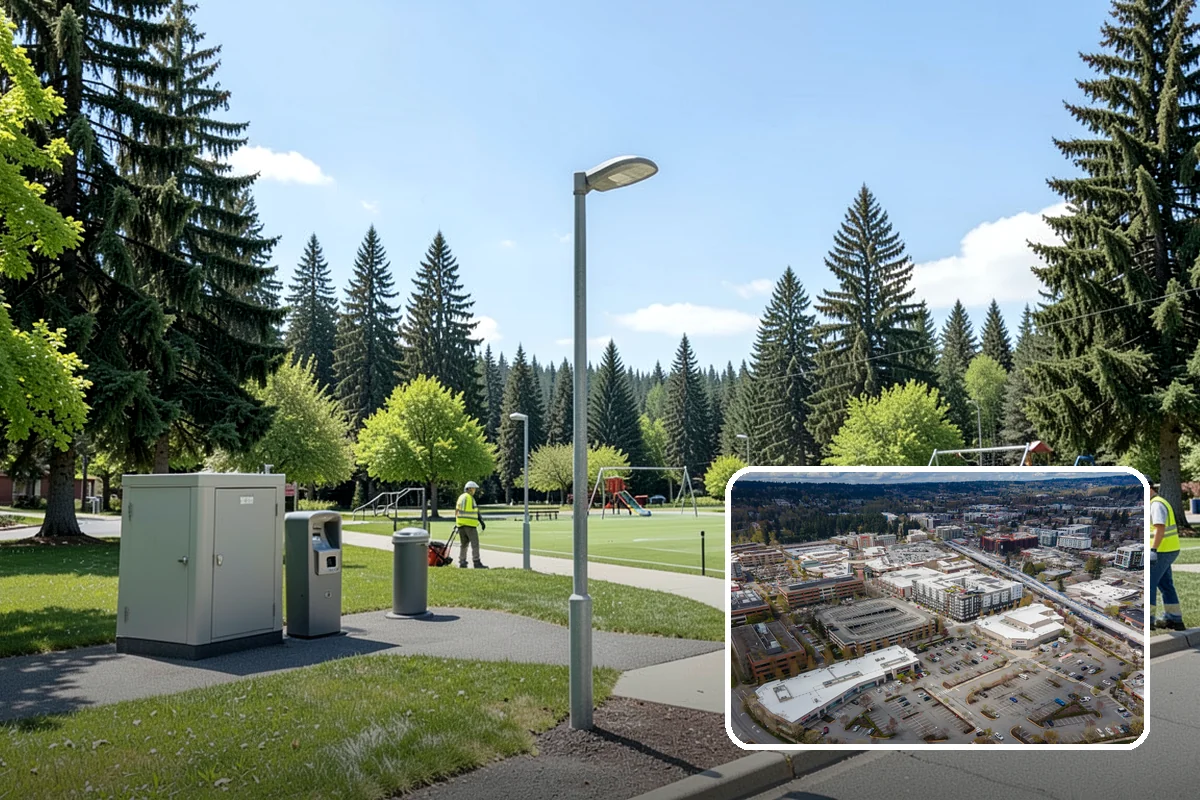Sign Post Installation in Redmond, King County, WA - Provides a stable, plumb foundation matched to soil and load