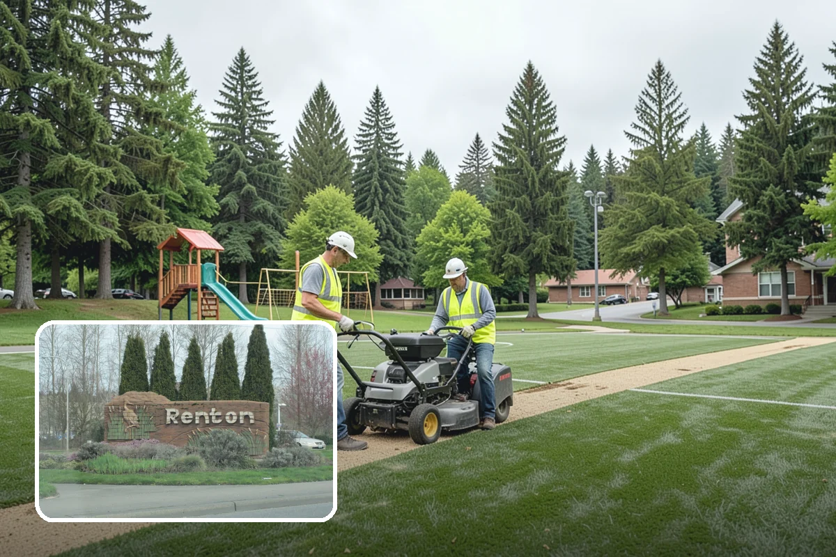 Sign Post Installation in Renton, King County, WA - Provides a stable, plumb foundation matched to soil and load