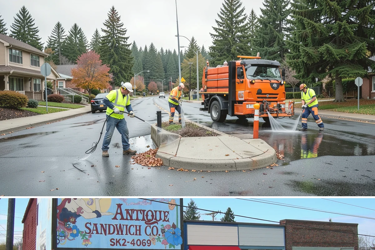 Sign Post Installation in Ruston, Pierce County, WA - Post setting is performed year-round, though driven and concrete-set foundations cure and seat best outside the wettest months.