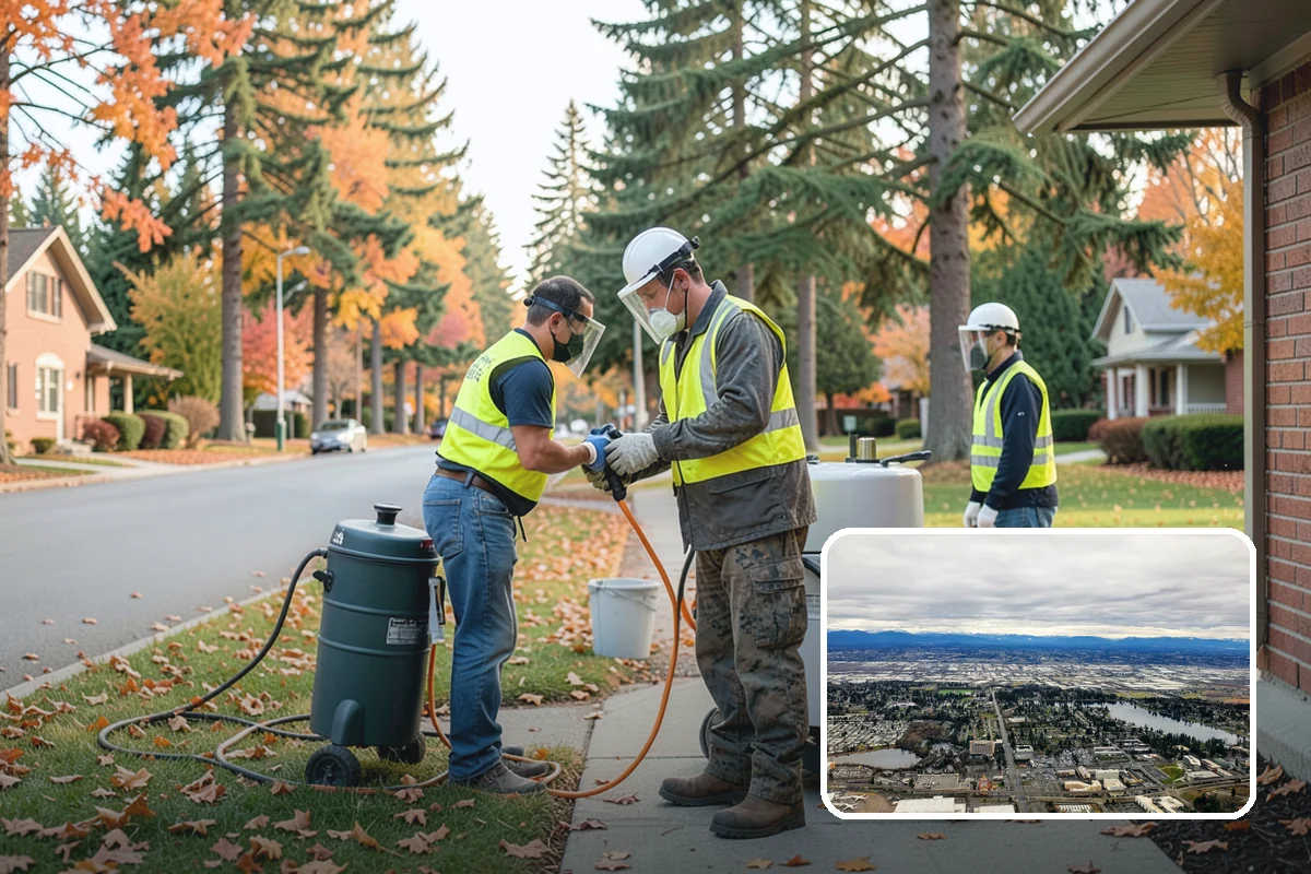 Sign Post Installation in SeaTac, King County, WA - Provides a stable, plumb foundation matched to soil and load