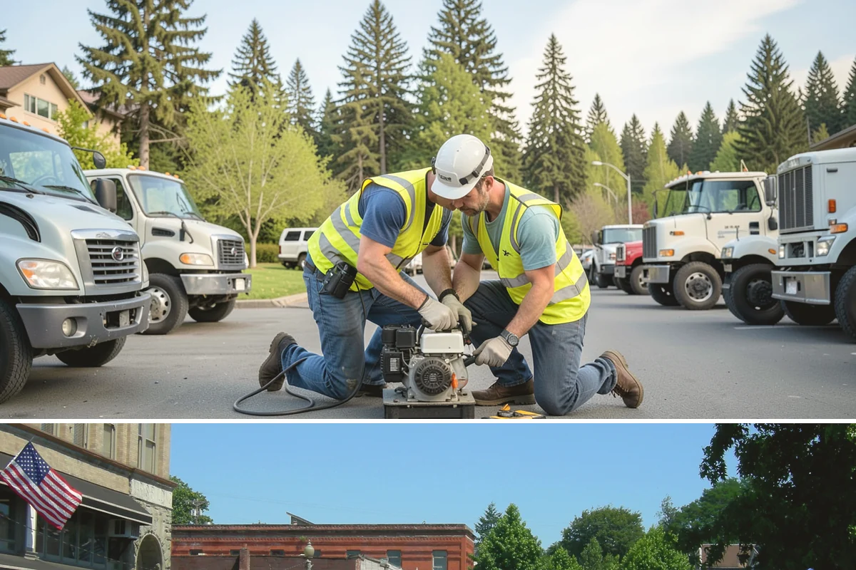 Sign Post Installation in Snohomish, Snohomish County, WA - Post setting is performed year-round, though driven and concrete-set foundations cure and seat best outside the wettest months.