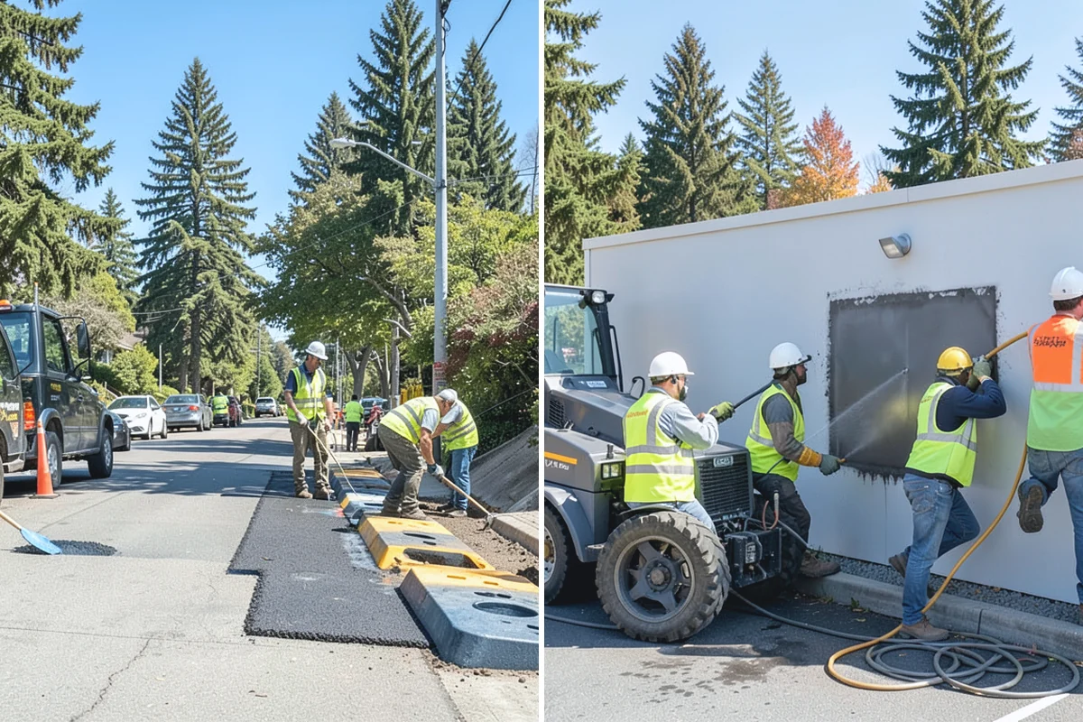 Sign Post Installation in Sumner, Pierce County, WA - Confirm post type, depth, and foundation method for the site