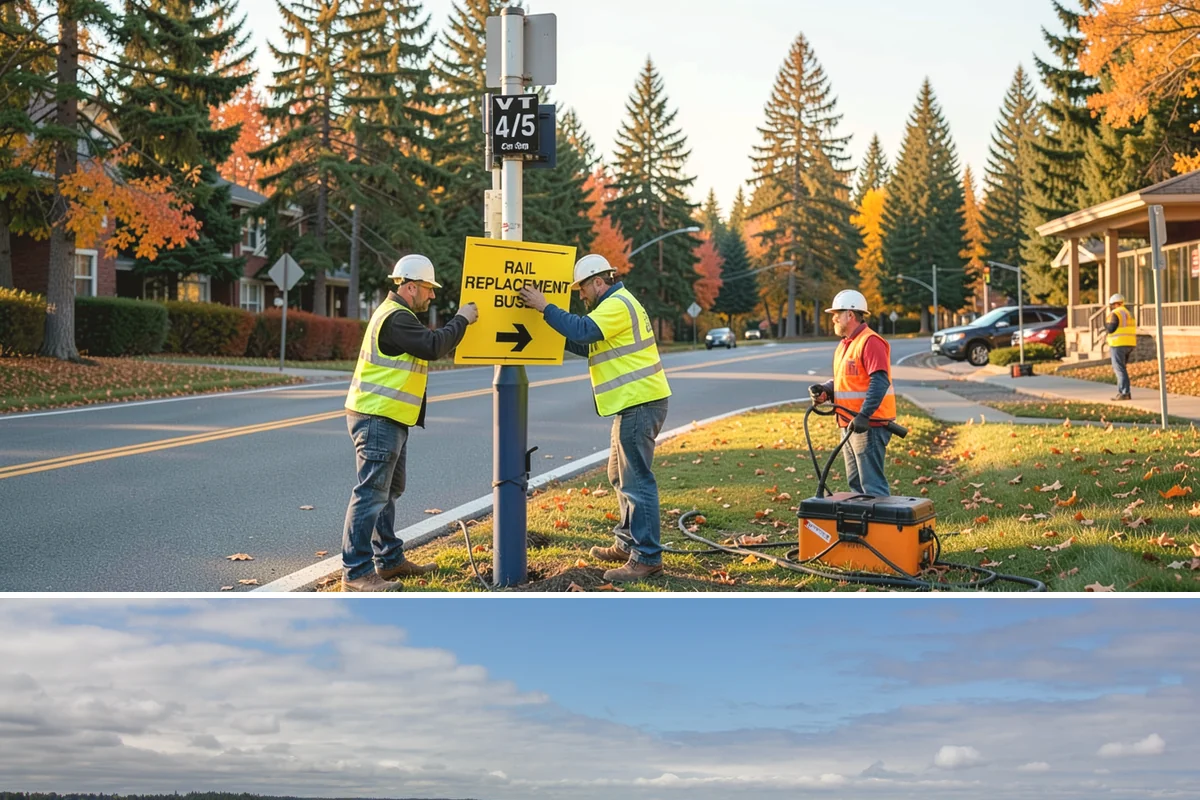 Sign Post Installation in University Place, Pierce County, WA - Post setting is performed year-round, though driven and concrete-set foundations cure and seat best outside the wettest months.