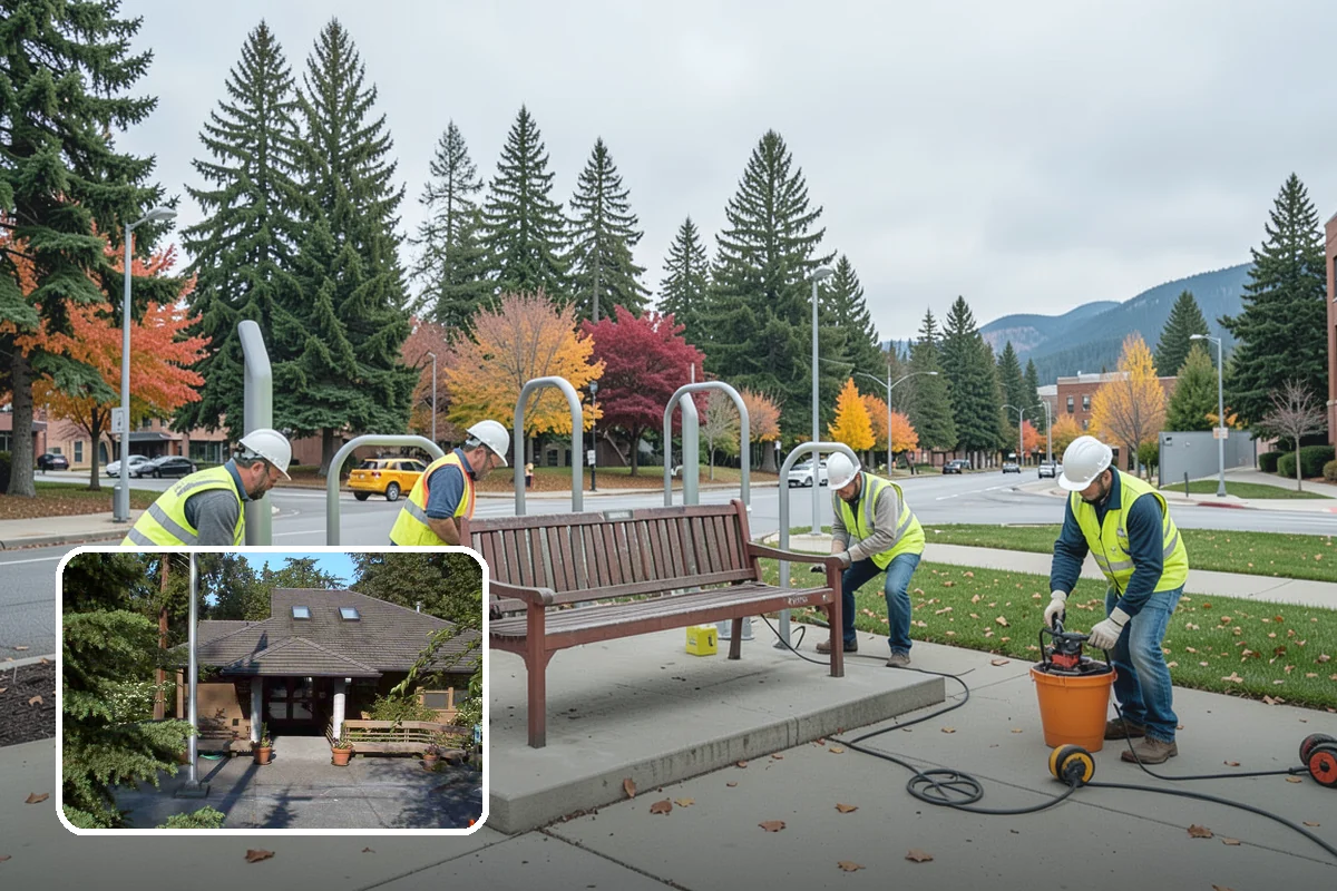 Sign Post Installation in Yarrow Point, King County, WA - Provides a stable, plumb foundation matched to soil and load