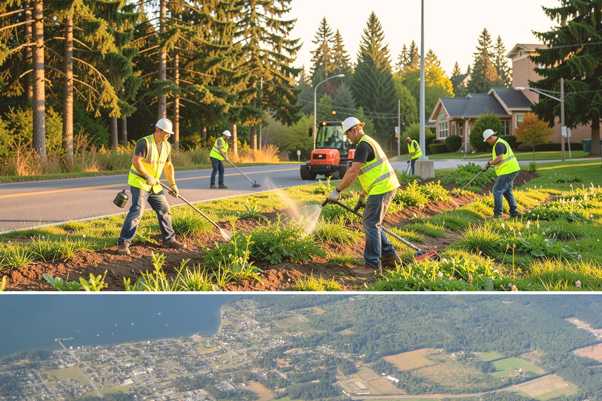 Sign Reflectivity Upgrade in Coupeville, Island County, WA - Reflectivity assessments are often scheduled for the darker fall and winter months when nighttime evaluation windows are longest.