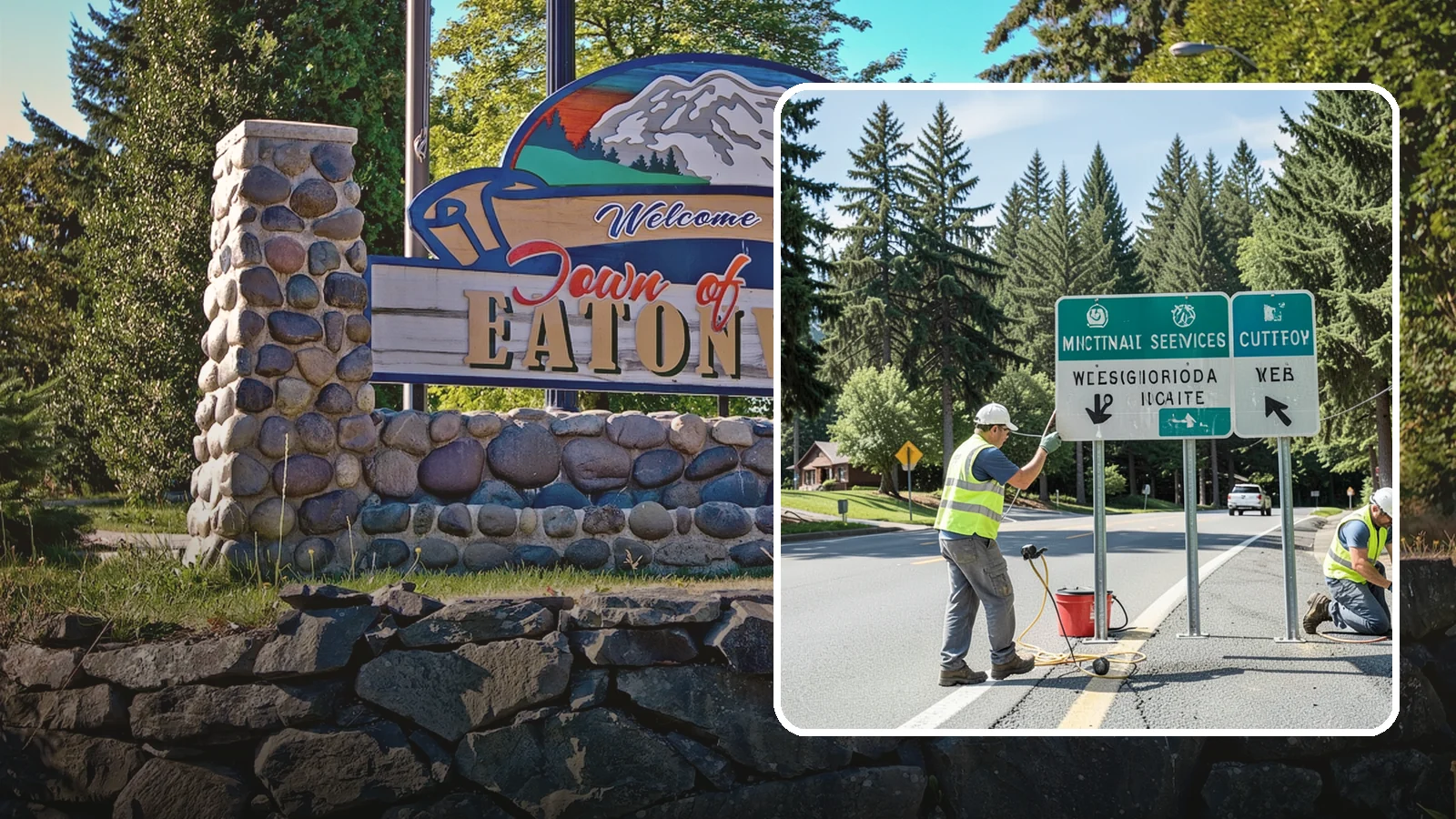 Sign Reflectivity Upgrade in Eatonville, Pierce County, WA - Assessment and replacement of faded signs to restore MUTCD minimum retroreflectivity across the sign inventory.