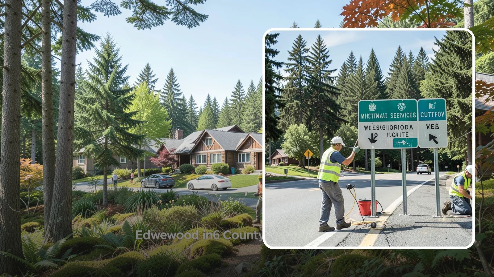 Sign Reflectivity Upgrade in Edgewood, Pierce County, WA - Assessment and replacement of faded signs to restore MUTCD minimum retroreflectivity across the sign inventory.